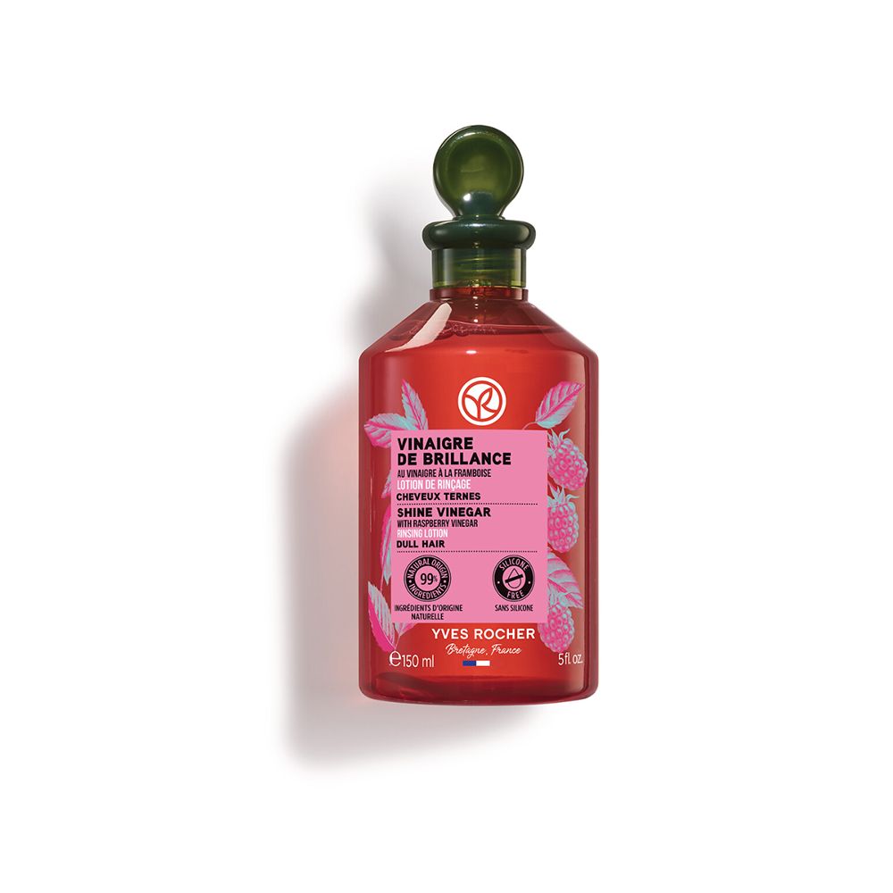 Shine Raspberry Vinegar - Rinsing Lotion For Dull Hair-150ml