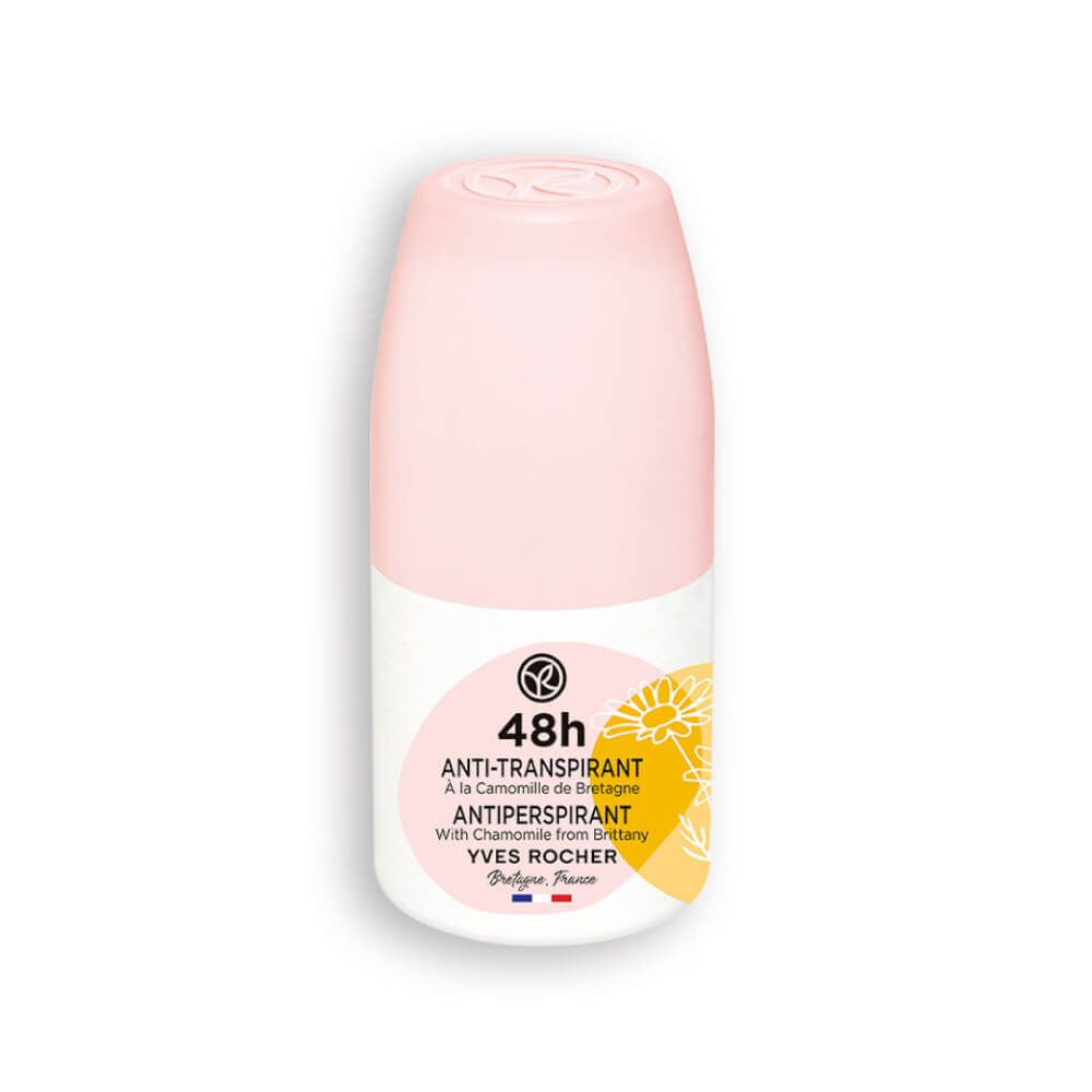 Deodorant 48H Antiperspirant with Chamomile from Brittany