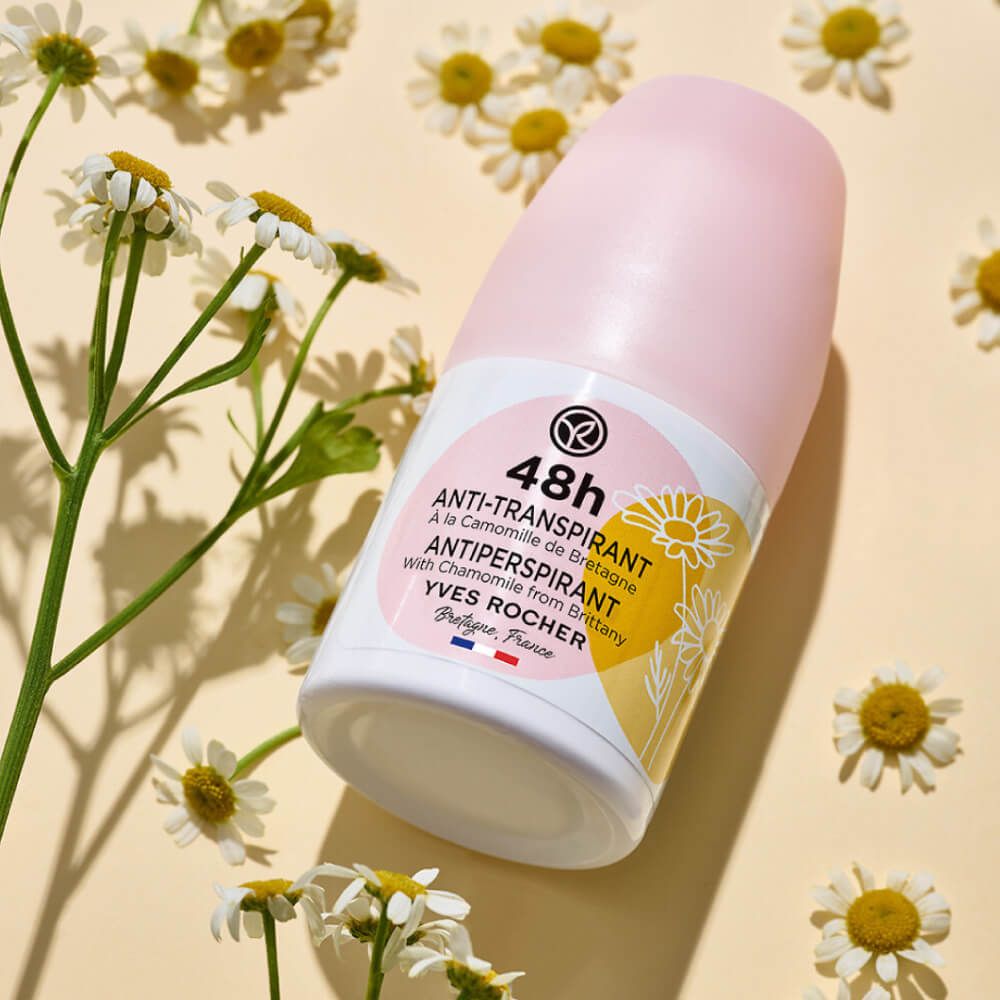 Deodorant 48H Antiperspirant with Chamomile from Brittany